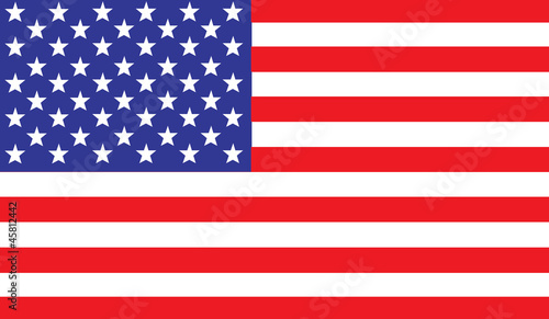 Board z aluminiowym obramowaniem Nam, flaga USA
