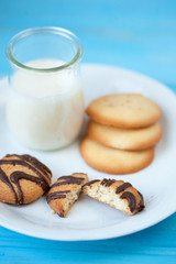 milk and cookies