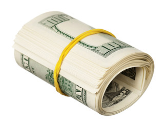 Wall Mural - Roll of dollars