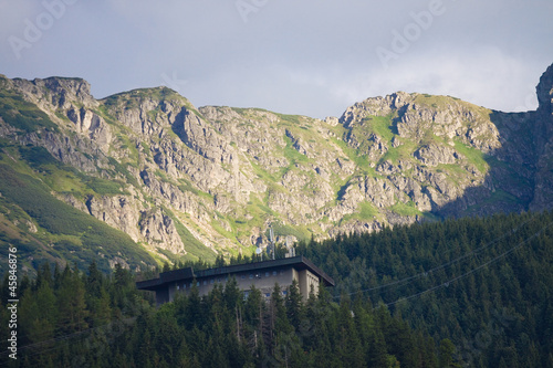 Board z aluminiowym obramowaniem Góry tatry