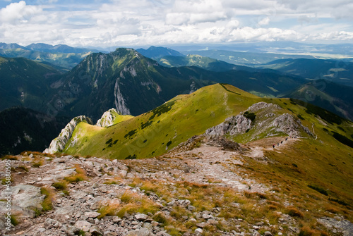 Board z aluminiowym obramowaniem Tatry