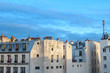 HDR photograph of Parisian roofs