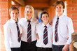 © michaeljung - group of high school students portrait