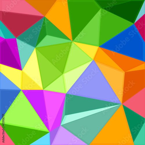 Obraz na płótnie canvas czteroczęściowy "tetraptyk" Geometryczne kolorowe tło