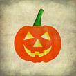 Halloween Pumpkin Background VINTAGE