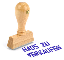 Sticker - Haus zu verkaufen