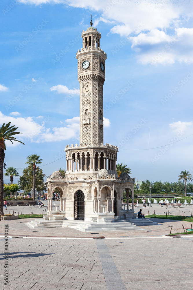 Clock Tower Is The Symbol Of Izmir Stock Gamesageddon
