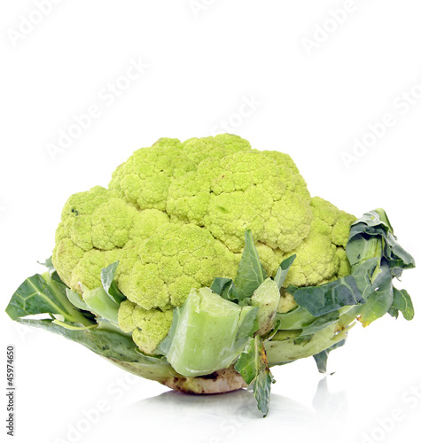 Chou Fleur Vert Stock Photo Adobe Stock