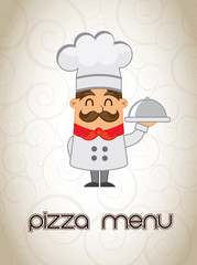 Sticker - Pizza menu