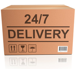 Wall Mural - 24/7 delivery