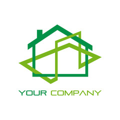 Wall Mural - Logo house, real estate agency # Vector