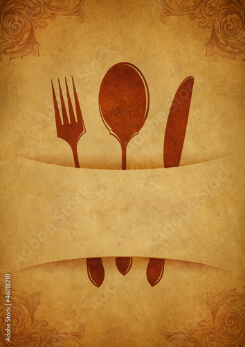Board z aluminiowym obramowaniem Tekstura resturant_3