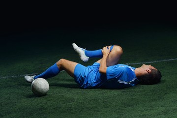 Wall Mural - soccer injury