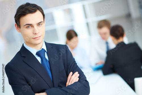 Fotoboard na płycie Elegancki biznesmen