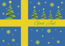 Merry Christmas Background,vector,God Jul,Sweden