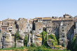 Panoramic view of Vitorchiano. Lazio. Italy.