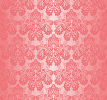 Seamless Pink  Wallpaper - Pattern With Roses.