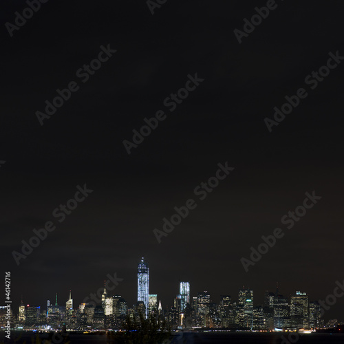 Plakat na papierze fotorealistycznym Panoramę Manhattanu