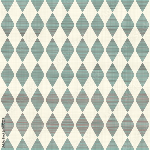 Obraz na płótnie canvas dwuczęściowy "dyptyk" Streszczenie geometryczne retro bezszwowe tło niebieskie i szare