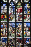 Fototapeta  - Gisors (Normandy) - Stained glass in gothic church
