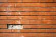 © photology1971 - Brick wall with missing brick