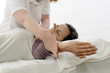 © StockMasters - Kinesiologist treating Trapezius