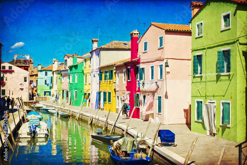 Tapeta ścienna Burano - Wenecja