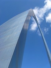 Gateway To The West Arch In St Louis, Missouri