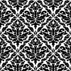 Canvas Print - Seamless pattern in damask style