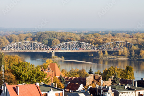 Plakat na papierze fotorealistycznym Most kolejowy