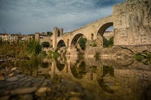 Romanesque Bridge Over River, Besalu