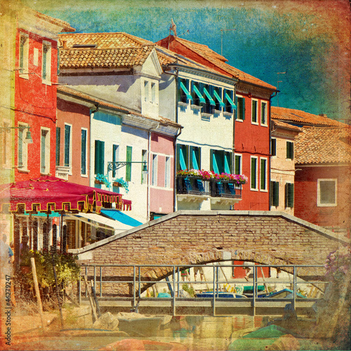Tapeta ścienna Burano - Wenecja