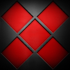 Poster - metal pattern background