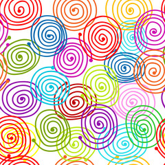 Poster - Abstract swirl pattern for your design
