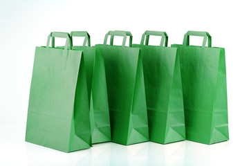 Wall Mural - Several shopping bags.