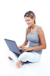 © nenetus - beautiful woman browsing internet at home