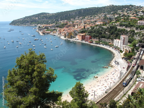 Fotomural Villefrance, Côte d‘ azur, Frankreich
