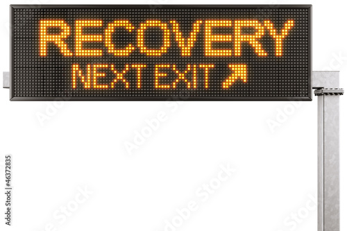 Digital highway sign