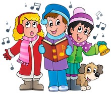 Christmas Carol Singers Theme 1