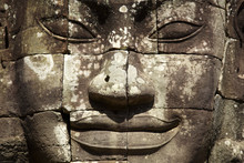Face Of The Bayon Temple
