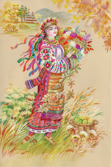 Wall Mural - Painting Collection: Easter slavic tradition