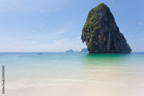 Foto-Flächenvorhang ohne Schienensystem - Thailand - Phra Nang Beach - Krabi (von tagstiles.com)