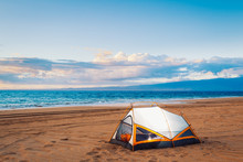 Camping On The Beach