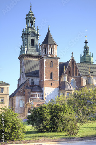 Board z aluminiowym obramowaniem Katedra wawel