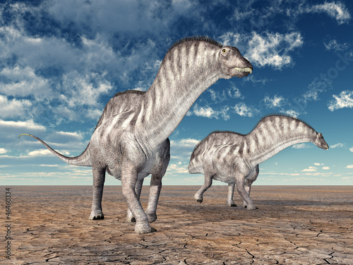Board z aluminiowym obramowaniem Dinozaur amargasaurus
