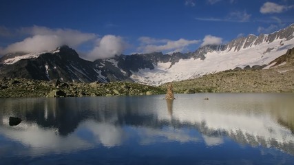 Fotomurali - Time lapse in the Alps