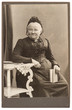 old portrait of senior woman ca. 1906
