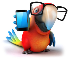 Sticker - Fun parrot