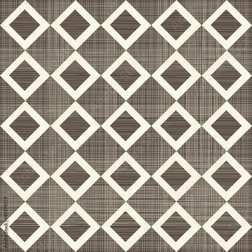 Obraz na płótnie canvas czteroczęściowy "tetraptyk" Retro bez szwu geometryczny wzór