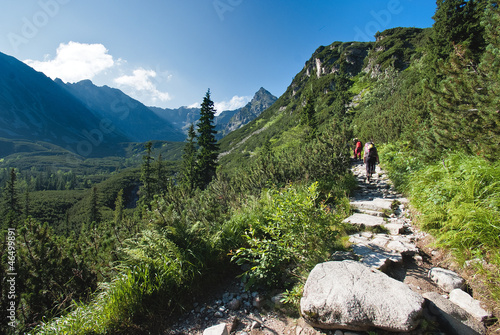 Board z aluminiowym obramowaniem Tatry latem